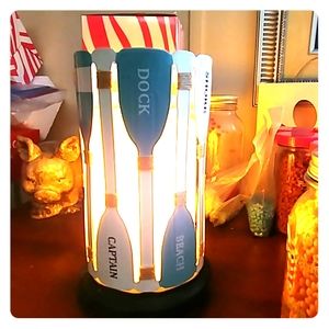 Pink Zebra Oar Shade